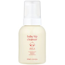 AVCA 嬰幼兒孩童屁屁清潔慕斯 300mL 弱酸性 溫和無香泡泡, 1個