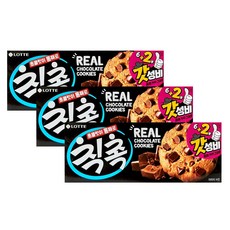 롯데제과 칙촉 오리지널 8p, 120g, 3개