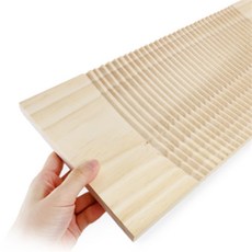 더가 나무빨래판 곡선홈빨래판, 소형