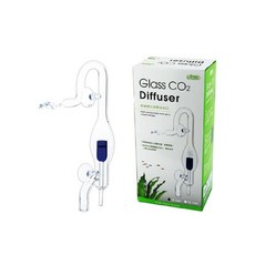 ISTA伊士達玻璃細化溶解出水口12mm/16mm，CO2擴散器，提升水草光合作用，簡約美觀，安裝簡便，適用於各種尺寸水族箱, 1個, IF-560 溶解器 12mm