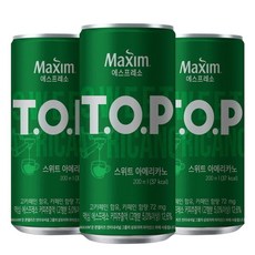 맥심 티오피 아메리카노 캔커피 200ml 30개 1Box 스위트 아메리카노 ~