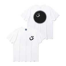 이스트쿤스트 ISTKUNST BLUR SMILEY BALL TEE WHITE IK2EMMT502A