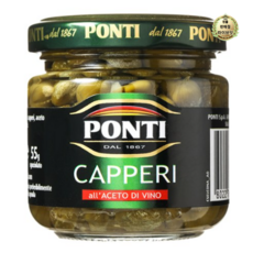 폰티 케이퍼 인 와인비니거, 1개, 95g