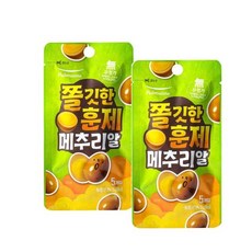 풀무원 쫄깃한 훈제 메추리알, 2개, 25g