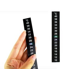 펀코 스티커온도계 물고기 어항 열대어 수조 수족관 붙이는