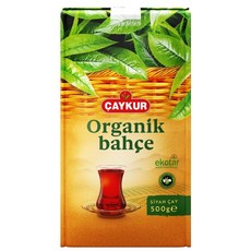 차이쿠르 유기농 리제 차 ÇAYKUR Organic Bahce Garden Rize Black Tea Certified Turkish Black Tea Premium Loose, 1개