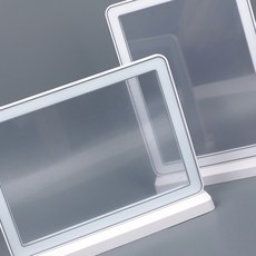 니르 T형 슬라이딩 프레임 진열용품 부부침대 30대, 가로 흰색