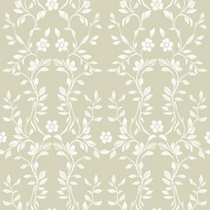 VaryFloral Boho 꽃무늬 벽지 필 앤 스틱 농가 베이지 및 화이트 꽃무늬 벽지 거실용 컨트리 코티지 꽃 접촉 용지 캐비닛 식물 가지 벽 종이 45cm x 398.8c, Beige