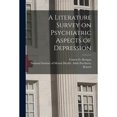 (영문도서) A Literature Survey on Psychiatric Aspects of Depression Paperback, Hassell Street Press, English, 9781013896408