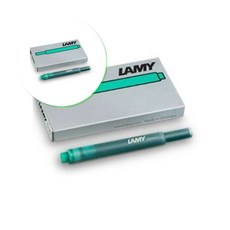 쌍문상회 잉크카트리지 라미 자재 5개 파츠 만년필용 1회용 부품 T10 그린 소모품 40872EA, 본상품