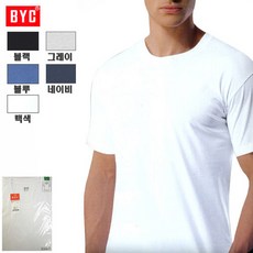 BYC남녀공용반팔라운드순면티셔츠1매BOT8151/50/58/59 918841