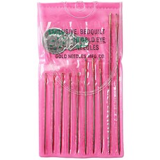 바늘 손바늘세트 이불바늘 십자수바늘, 1개