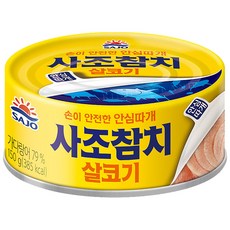사조참치 살코기 안심따개, 150g, 12개