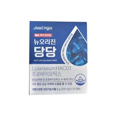 유한건강생활 뉴오리진 당당 혈당 케어 유산균, 30정, 9g, 1개