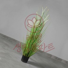 강아지풀 조화 그린 화이트 90cm