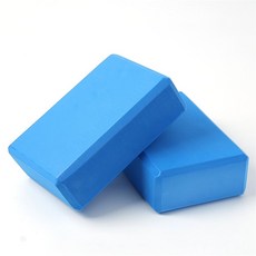 요가블록 2p세트 블루 운동 유산소 쿨다운, 단품