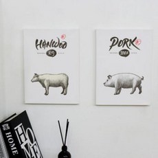 td550-캔버스액자33.4x24.2_소돼지, 1.돼지