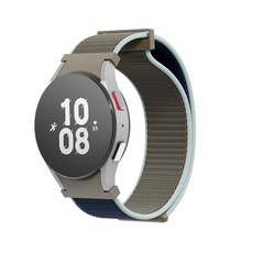 아이엠듀 갤럭시워치 호환 스포츠 루프 커브형 스트랩 20mm, 카키, 1개