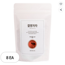 청년농원 저온가공 결명자차 삼각티백, 1g, 50개입, 8개