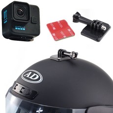 11 미니 곡면 마운트 액션캠 헬멧 부착 호환 접착 브라켓 오토