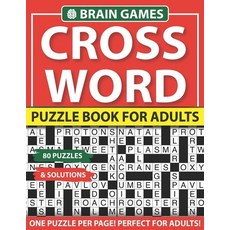 Crossword Puzzle Book For Adults: Challenge Yourself with Cleverly Hidden Difficult Crossword for Ad... Paperback, Independently Published, English, 9798743340972