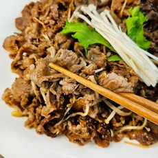 한우 투쁠 소불고기 1++등급 불고기 스지불고기 불고기 양념팩 증정, 1개, 300g