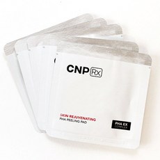 CNP RX 淨透緊緻活力鎮靜棉片 PHA去角質 隨身中樣組 5包, 1個, 隨身中樣組 5包--現