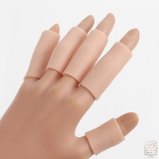 라잇뚜 손가락 보호 실리콘 5개 오픈형 새끼손가락보호대