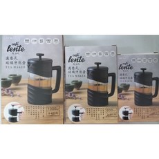 cafe Lente 慢拾光 濾壓式 玻璃沖泡壺 SC0677 SC0678 SC0679 咖啡壺 冲泡壺 玻璃沖泡壺 冲茶器 耐熱壺 茶壺, SC0679 350ml,濾壓式玻璃沖泡壺, 詳見包裝, 詳見包裝