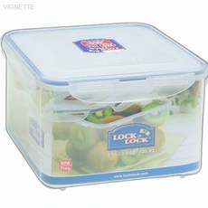 플라스틱 정사각 트레이형 밀폐용기 3700ml 밀폐력좋은용기 냉장고정 식자재보관 캠핑용식기, 1개