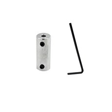 그라실리아 1PC RC 카보트 알루미늄 합금 모터 샤프트 커넥터 구동축 커플러 카트럭 보트 선박 DIY 모델 장난감 연결 부품(3.17~4mm), 3.17 to 4 mm