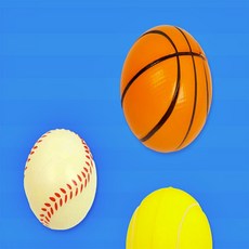 픽봄 어린이 안전 말랑 스펀지 공 야외놀이 캐치볼공