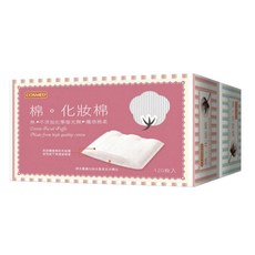 COSMED 康是美 棉 化妝棉 柔軟 120片, 1組, 單盒(120片), 120入