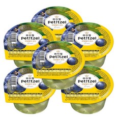 쁘띠첼 떠먹는 컵 과일젤리 포도 210G X 6개