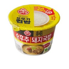 오뚜기 컵밥 순후추 돼지국밥, 6개, 311.5g