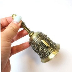 종 문양 핸드벨 앤틱 황동 79000EA 1EA, 본상품