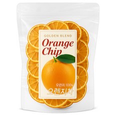 골든블렌드 100% 자연그대로 상큼한 건조 오렌지칩, 1개, 100g