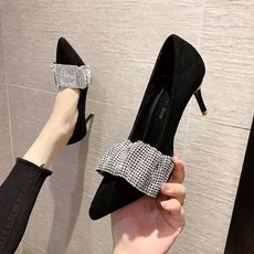 여 힐 스틸레토 망사 패션 단화 women's high heels 하늘비즈 A10 J053H995