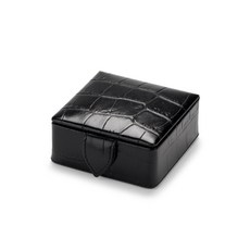 아스피날오브런던 크로커다일 이펙트 가죽 박스