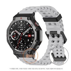 스마트워치 액정 교체 베젤 교체용 등산용 액세서리 커버, T 3세대 헤드밴드 없음, B 미스티 그레이