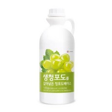 대상 생청포도를 갈아넣은 청포도베이스 1.8kg 2개