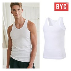 BYCBYC 남성 런닝 흡습 스트레치 40수 민소매 골런닝 1매 917635