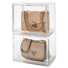 춘게엘 다용도 투명 아크릴 명품 가방정리함, 1번, 1개