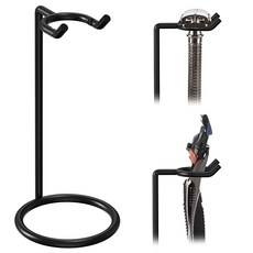 Linkidea 스테인리스 스틸 면도기 스탠드 여행용 질레트 퓨전 5 롱 호환 블랙, Tall - black, 1개