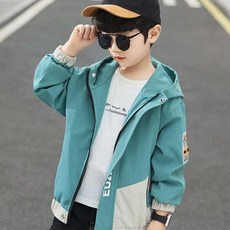 ZAIHAN 男孩風衣連帽外套 [2174]