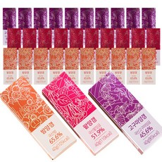 밤뜨래 양갱이 3종 혼합세트 60개입 밤양갱 고구마양갱 팥양갱, 1개, 40g