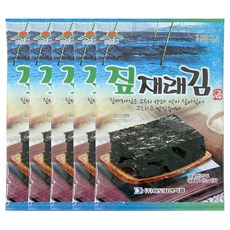 장수왕 짚재래김 25g X 10봉 1팩 조미김 재래김 전장김, 10개