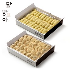 달방아 콩쑥찰떡(대)+바나나찰떡(대), 3kg, 1세트