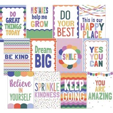 Teacher Created Resources Color Crush 교육용 포스터 팩 (TCR9368), Teacher Created Resources Colo