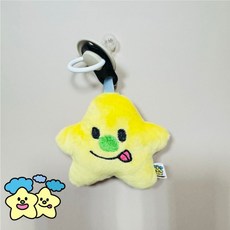 Blingstartwins 小星星玩偶安撫奶嘴套, 1個